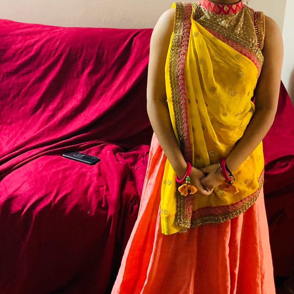 Chaniya choli wore once